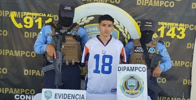 Cae alias ‘Pezuña’, presunto sicario de la Pandilla 18 en poder de la DIPAMPCO 9 Alias Pezuna LaTribuna