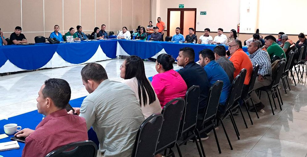 Copeco fortalece la preparación de municipios con planes de emergencia 1 CAPACITAN 1 1