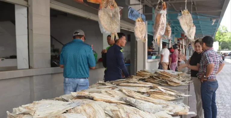 desde l120 se cotiza la libra del pescado seco en mercado la isla 1