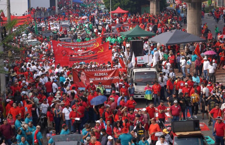 Manuel Zelaya convoca a la militancia de Libre a movilizarse este 1 de mayo 9 marcha libre 1 de mayo2