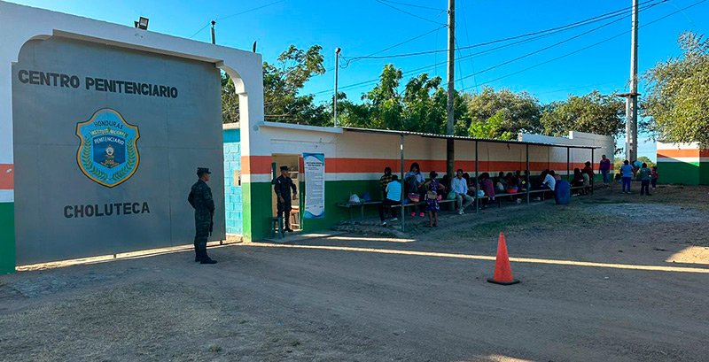 Reubican a 365 reos del penal de Choluteca hacia cárceles de Nacaome y Siria 1 CARCEL CHOLUTECA