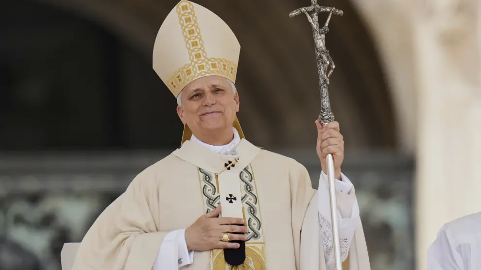León XIV llama a construir la paz desde la voz de las víctimas y condena la cultura del descarte 1 papa leon xiv 1