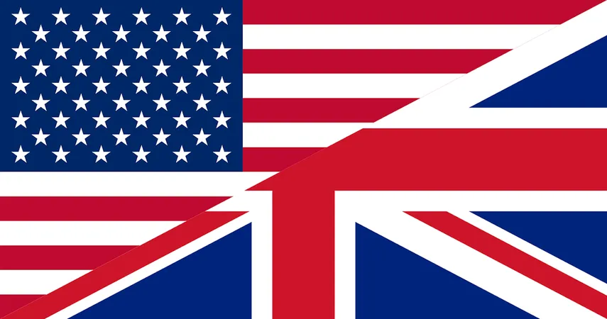 Reino Unido cede en impuesto digital y EE. UU. flexibiliza aranceles: primer acuerdo comercial con Trump 1 pixabay banderas estados unidos y reino unido