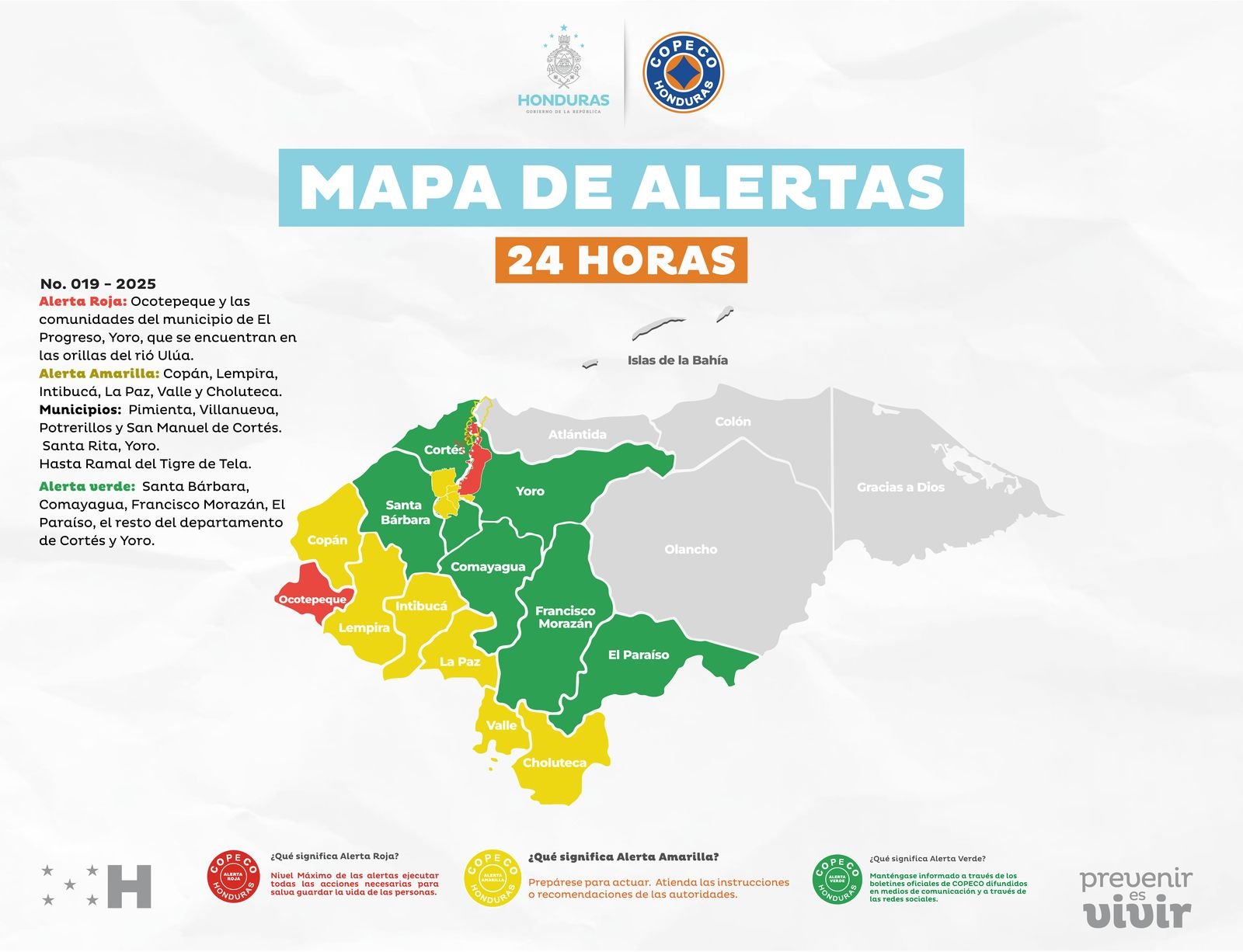 Declaran alerta roja en Ocotepeque y zonas de Yoro por crecida del río Ulúa 1 508698945 122152071260424151 7721258285641004906 n