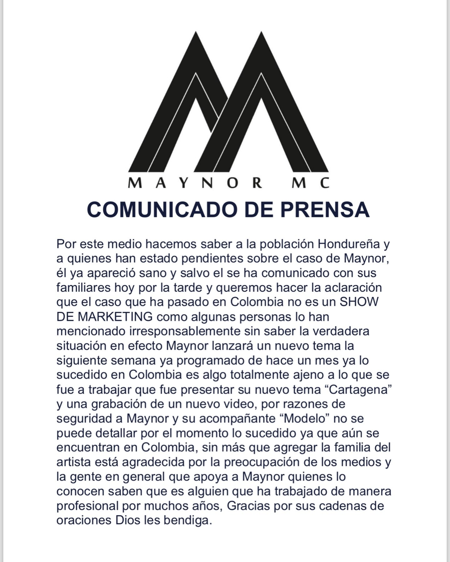 Maynor MC reaparece en Colombia y desmiente rumores sobre su desaparición 1 509732811 18510029578002183 7504946946963026142 n 1