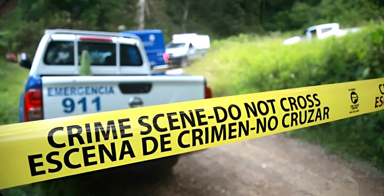 Violenta masacre en Colón deja cuatro personas asesinadas en Paguales 1 Escena del crimen Honduras La Tribuna