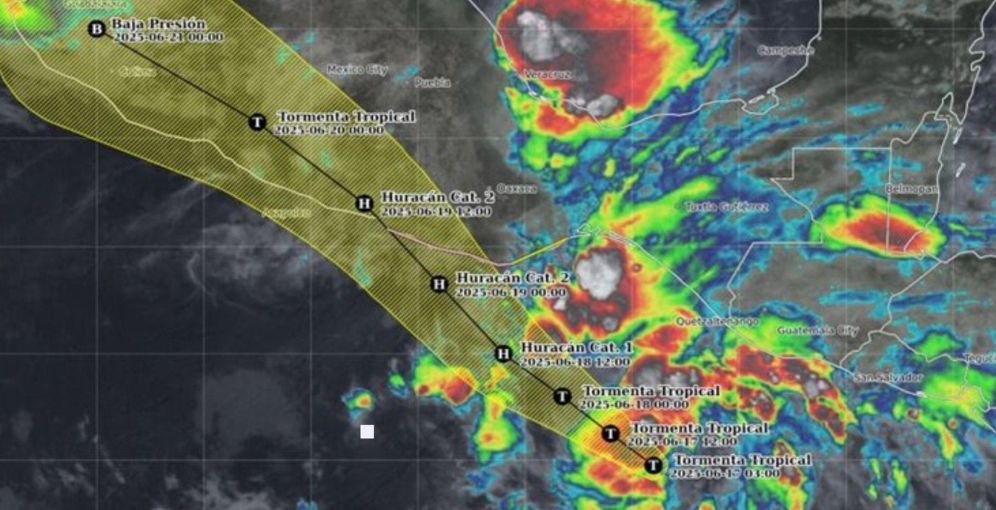 Tormenta tropical Erick podría convertirse en huracán y ya provoca intensas lluvias en Honduras 1 Tormenta tropical Erick