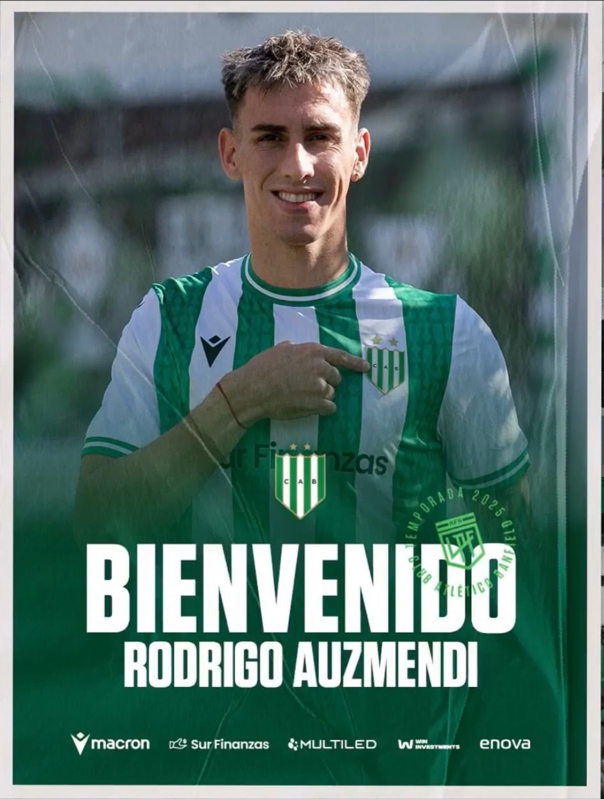 Rodrigo Auzmendi deja Motagua y es presentado oficialmente por Banfield de Argentina 1 WhatsApp Image 2025 06 03 at 3.59.00 PM