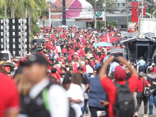 Libre convierte aniversario del golpe de Estado en plataforma política y cierra calles en la capital 1 movilizacion libre 11209215 20250628091652