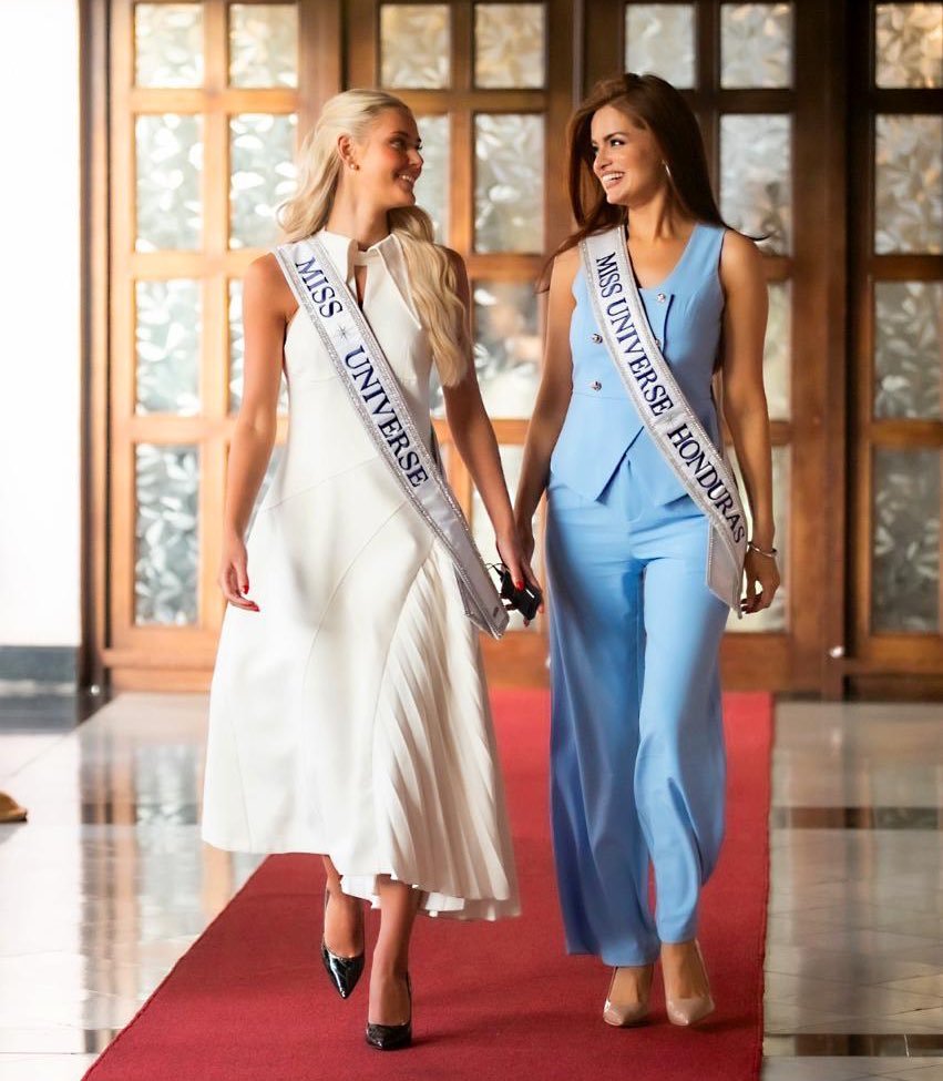 Reuniones, empoderamiento femenino y obras sociales marcan la llegada de la Miss Universo a Honduras 1 517222598 1027337396219775 4141919595049551872 n