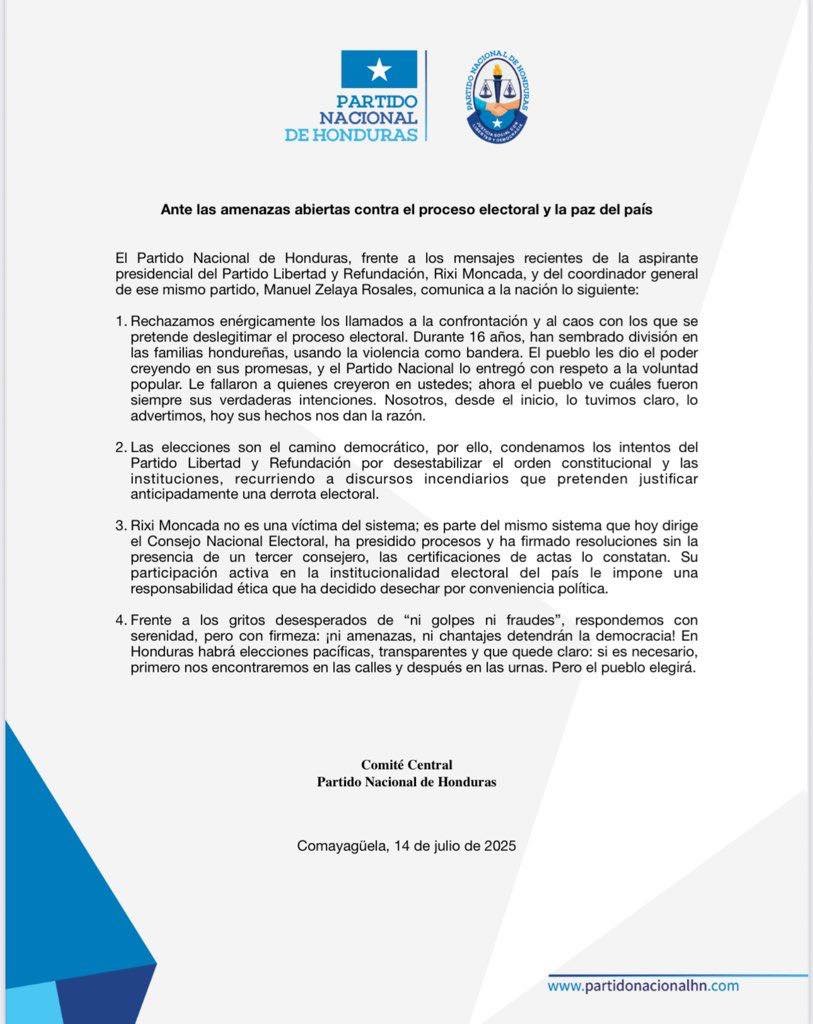 PN asegura elecciones pacíficas y rechaza llamados al caos 1 520257645 1286246829529704 1593431765848475636 n