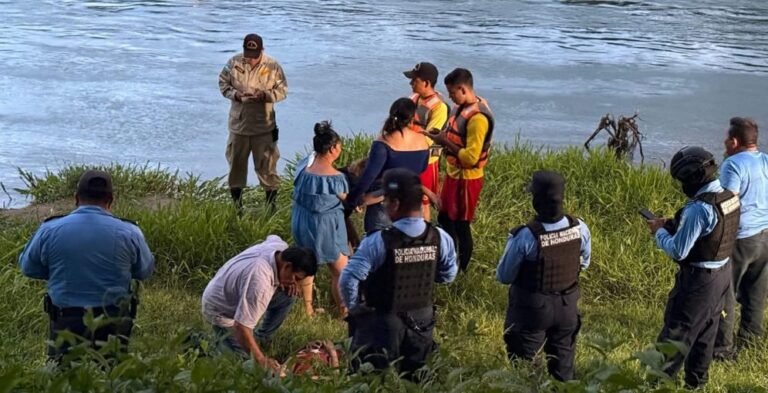 Dos menores mueren y una mujer sigue desaparecida tras ser arrastrados por el rio Humuya en Yoro
