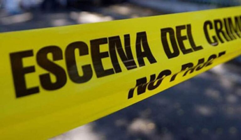 Tiroteo en Pespire deja una mujer muerta y dos hombres heridos 1 Escena del crimen 1