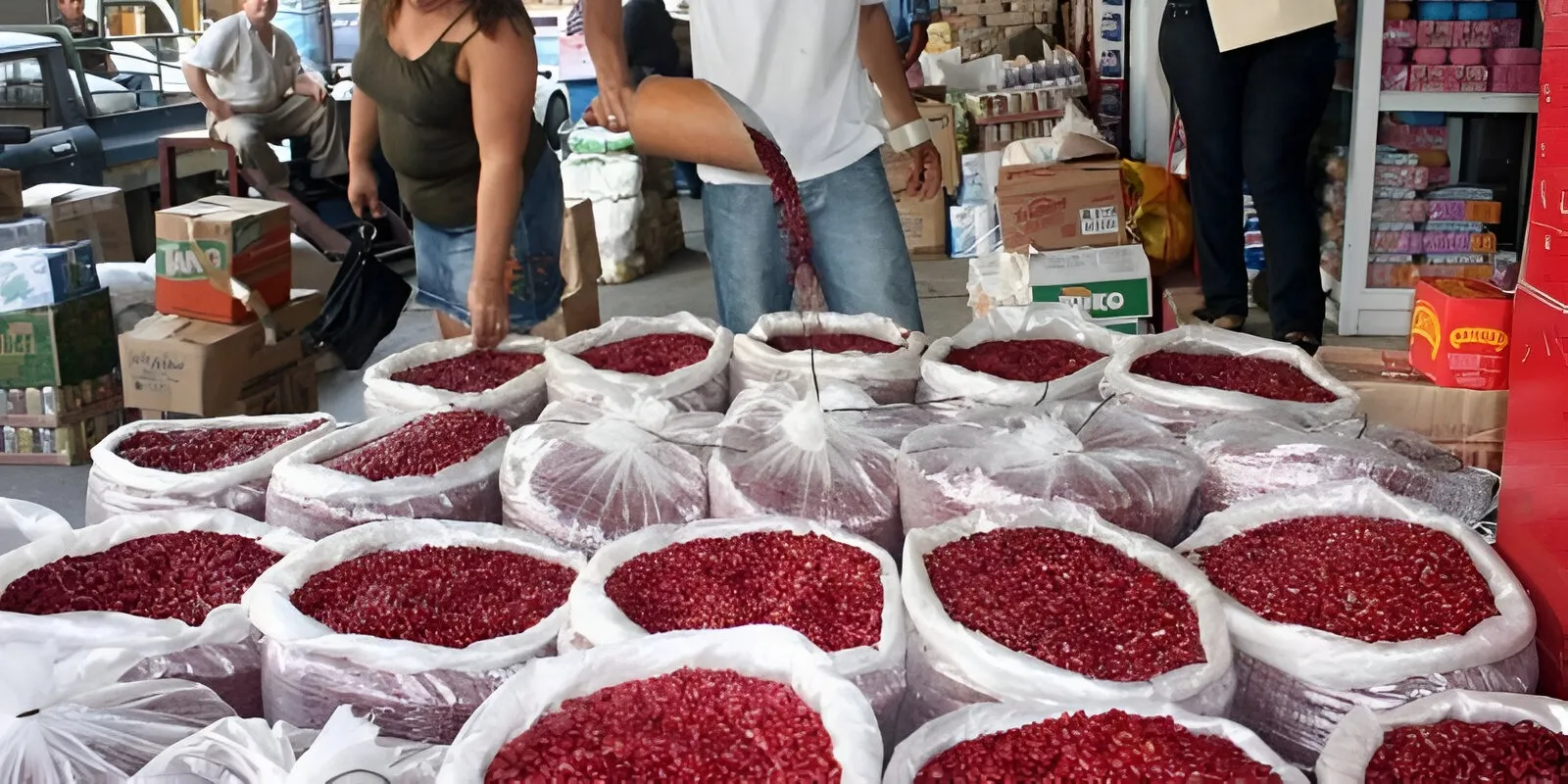 Escasez de granos dispara precios en mercado zonal Belén 1 Frijol 1
