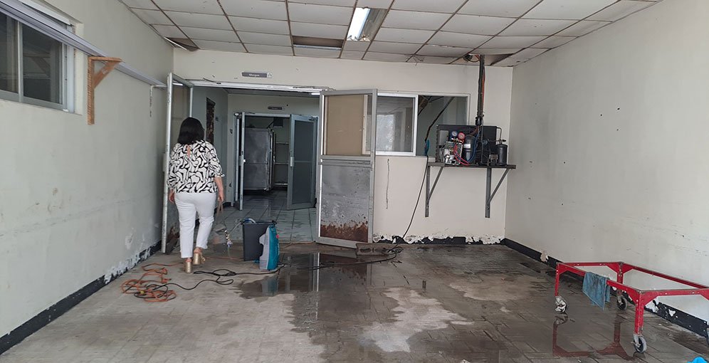 Morgue del Hospital Atlántida colapsa y se convierte en foco de contaminación 1 colapsada la morgue del hospital atlantida 8