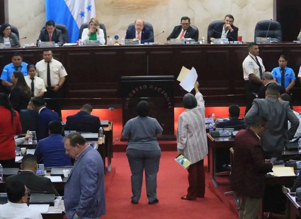 Diputados no están blindados para casos de corrupción dice líder del PSH 1 congreso nacional 0904.jpg