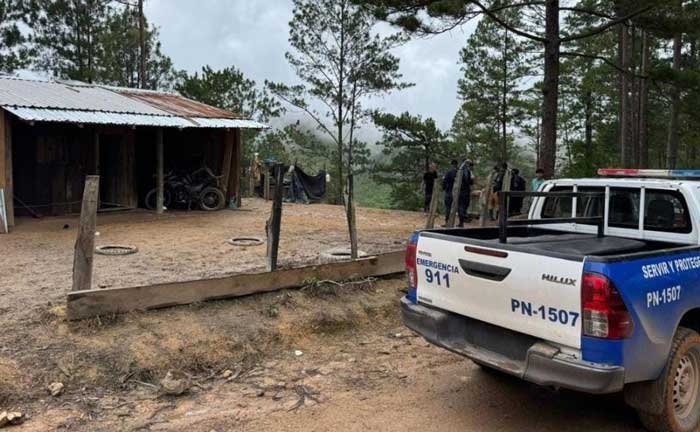 Tres miembros de una familia son asesinados en zona montañosa de Juticalpa 1 foto masacre