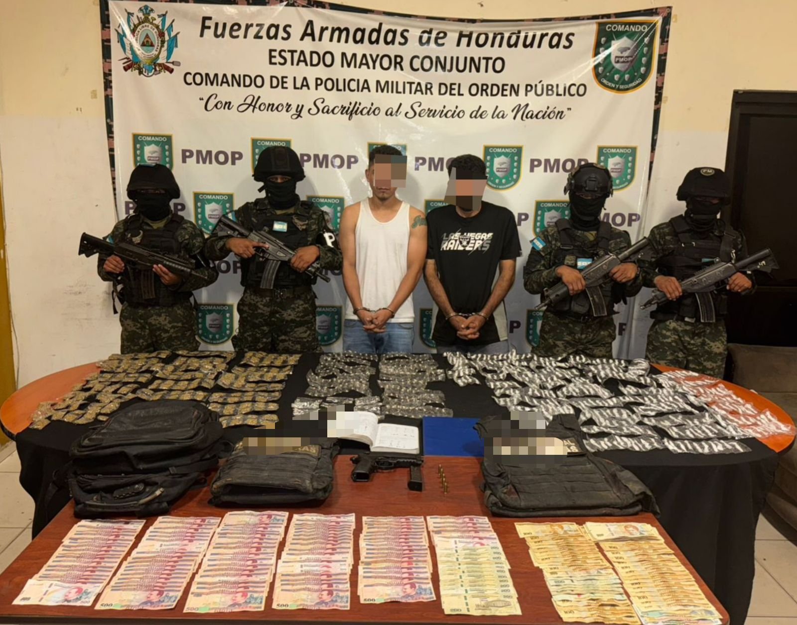 Caen dos supuestos integrantes de la MS-13 en operativo militar en San Pedro Sula 1 WhatsApp Image 2025 08 27 at 9.11.49 AM