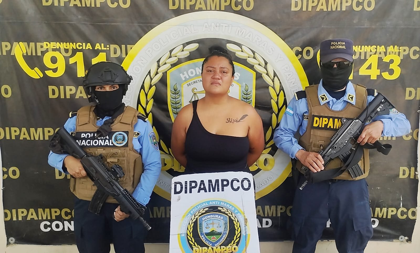 Capturan a mujer que cobraba extorsión para la Pandilla 18 en Comayagüela 1 WhatsApp Image 2025 08 28 at 4.00.49 PM
