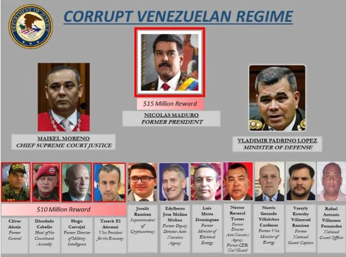 Perú declara al Cártel de los Soles como organización terrorista y advierte amenaza regional 1 Nicolas Maduro Cartel de los Soles