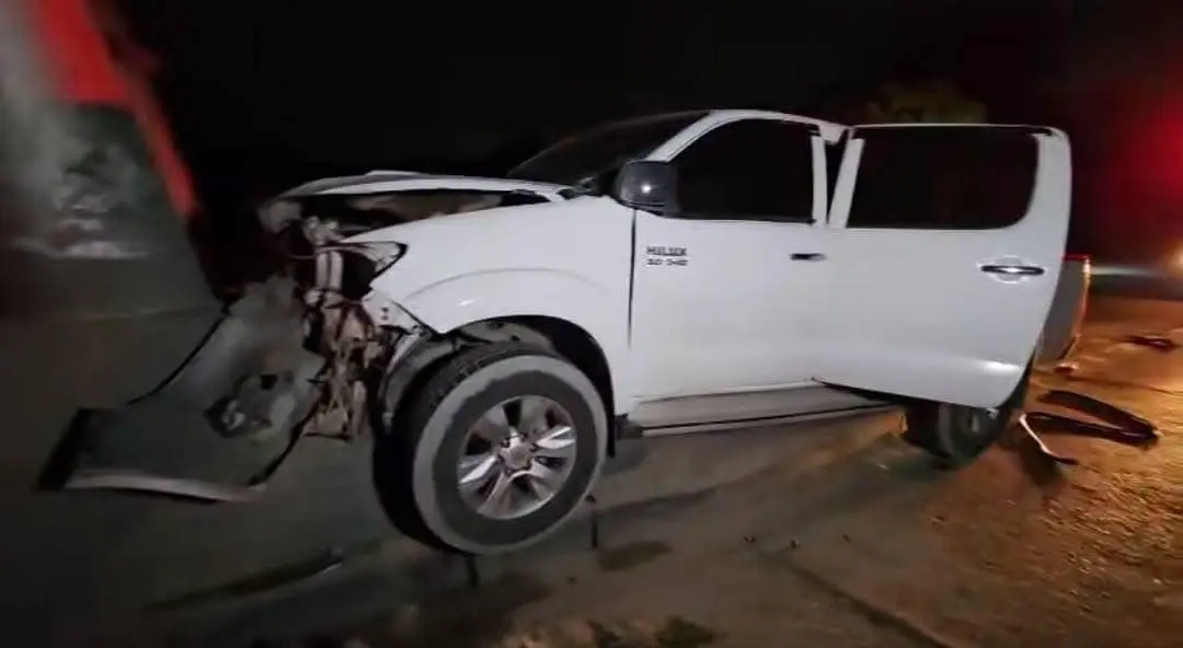 Fatal accidente en San Pedro Sula: conductor pierde la vida al impactar contra estructura vial 1 San Pedro Sula accidente caseta de peaje.jpg