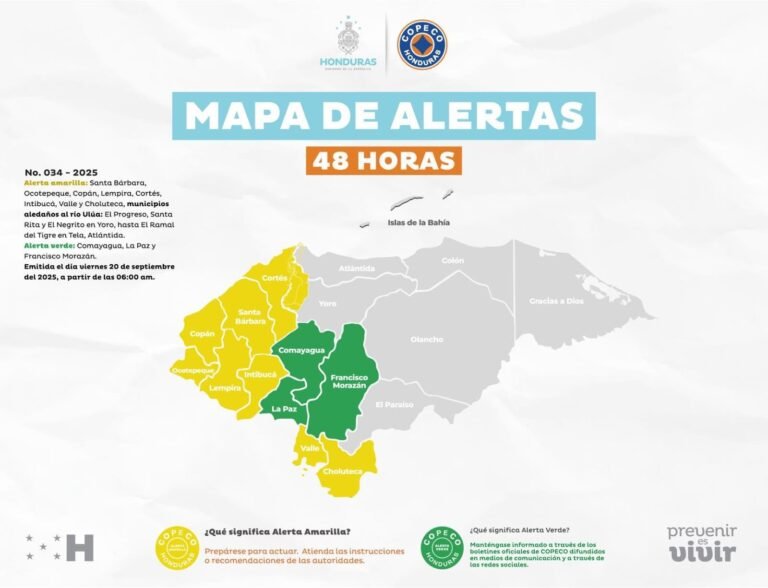 COPECO mantiene alerta amarilla en 8 departamentos y verde en 3 por lluvias 7 WhatsApp Image 2025 09 20 at 8.29.02 AM