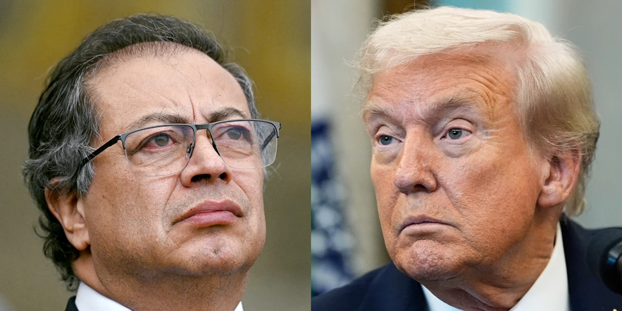 Colombia denuncia amenazas de EE. UU. tras ataques a embarcaciones y comentarios de Trump 1 251019 gustavo petro donald trump vl 1029a c506b2
