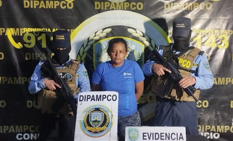 Capturan en Choluteca a mujer señalada de coordinar cobros extorsivos desde cárceles del país 1 48599fbd 6efd 4733 aab3 1c75719793e9