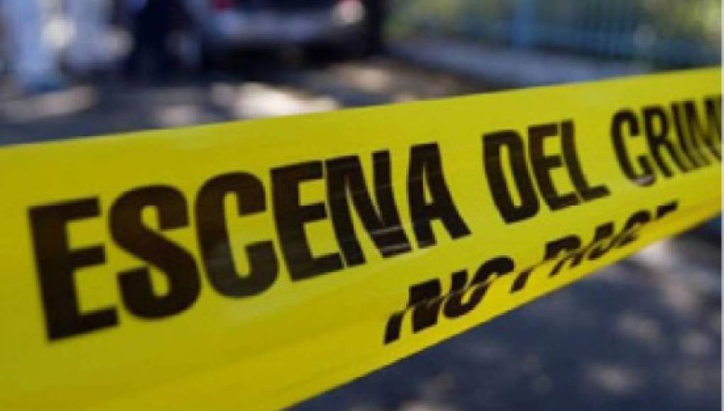 Enfrentamiento con la Policía deja un muerto y un detenido en Ciudad España, Francisco Morazán 1 Escena del crimen 1