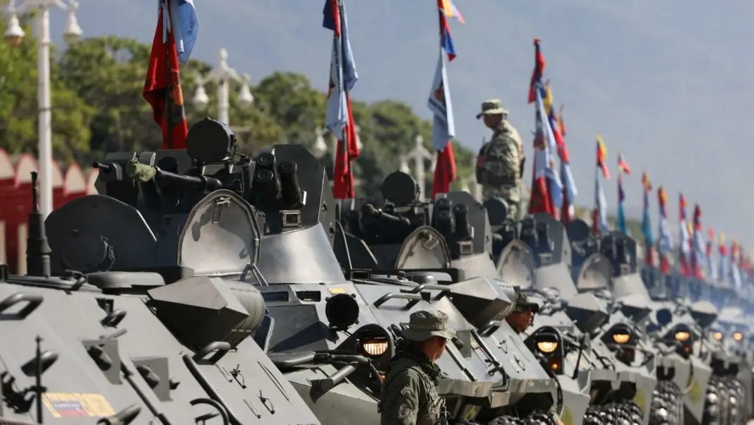 Venezuela realiza ejercicios en costas caribeñas ante posible amenaza externa 1 ejercito Venezuela caravana.jpg