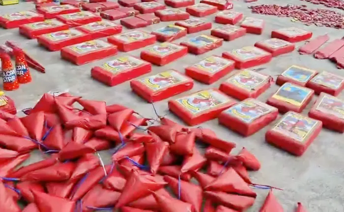 Autoridades insisten en cero pólvora en la capital durante las fiestas 1 Decomiso de polvora 2024.jpg