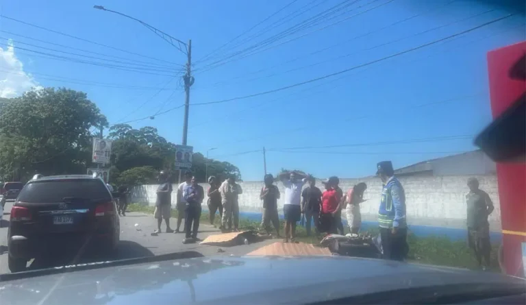Accidente en La Ceiba deja dos muertos tras ser arrollados por rastra 3 La Ceiba atropellamiento.jpg