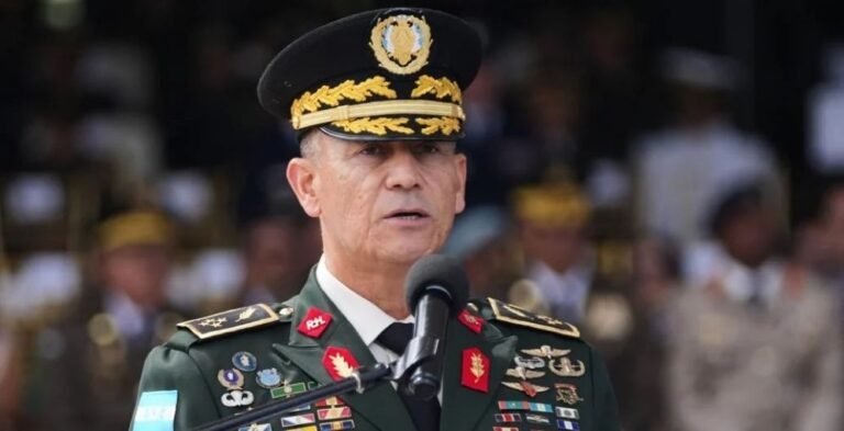 General Hector Valerio nuevo jefe de Las Fuerzas Armadas de Honduras 1