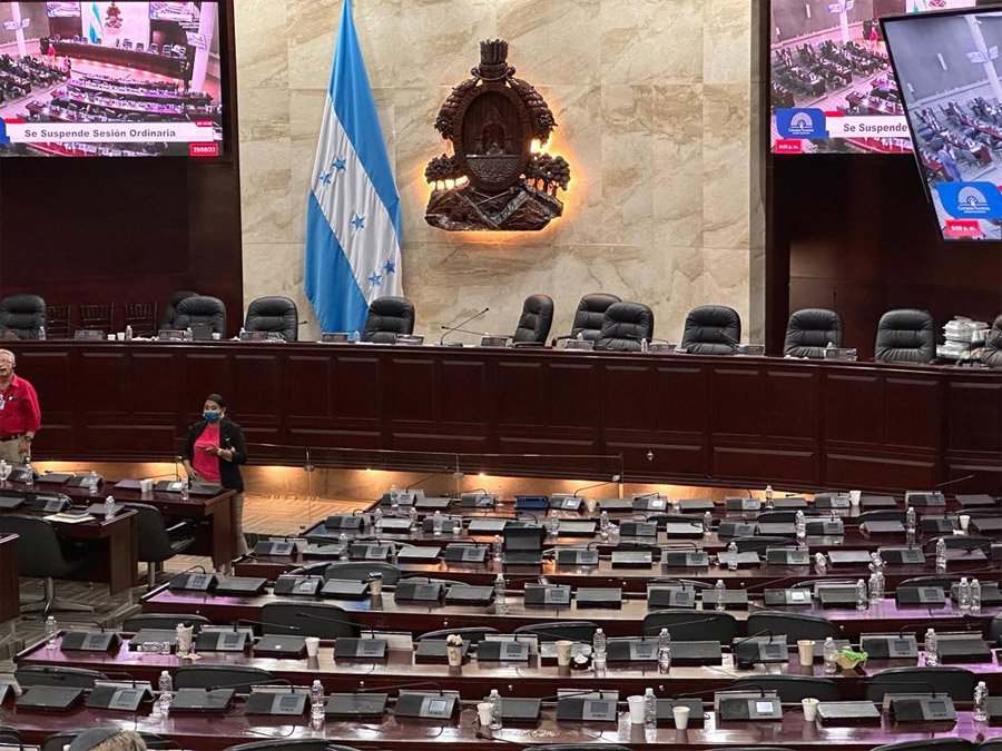 congreso vacio