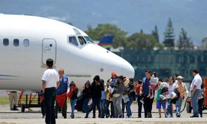 hondurenos deportados