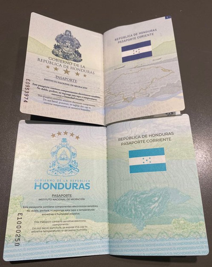 pasaportes HN