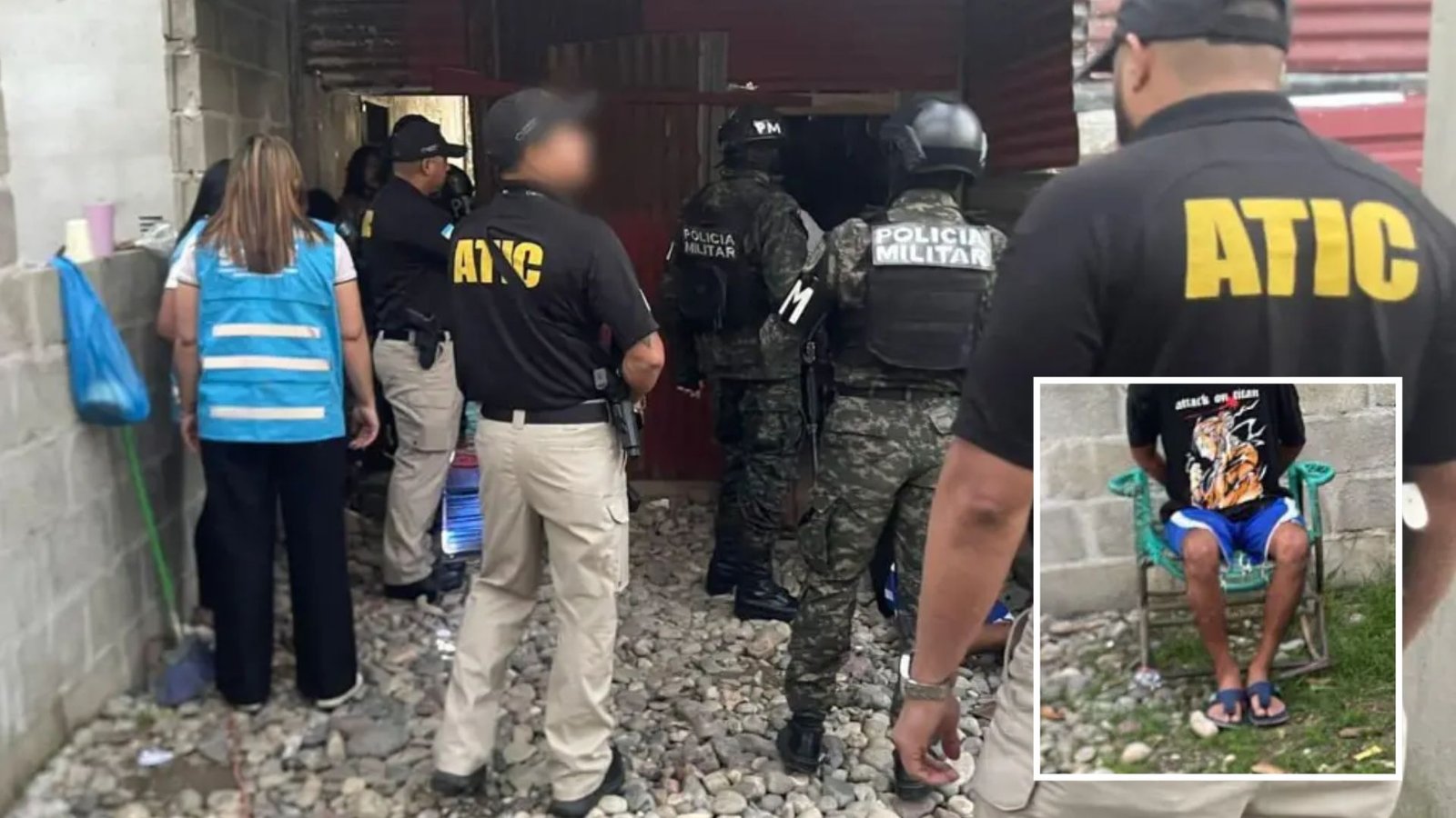 Rescatan a dos niñas víctimas de explotación sexual en La Ceiba; capturan a su madre y a un hombre 1 principal madre capturada