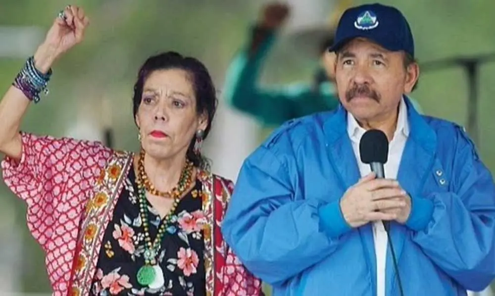 Félix Maradiaga advierte que Nicaragua queda aislada y sin aliados internacionales 1 Daniel Ortega y Rosario Murillo.jpg 1